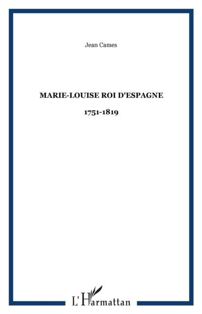 Produktbild: Marie-louise roi d'espagne 1751-1819