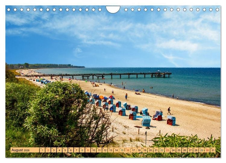 Produktbild: Impressionen Ostseebad Rerik (Wandkalender 2026 DIN A4 quer), CALVENDO Monatskalender
