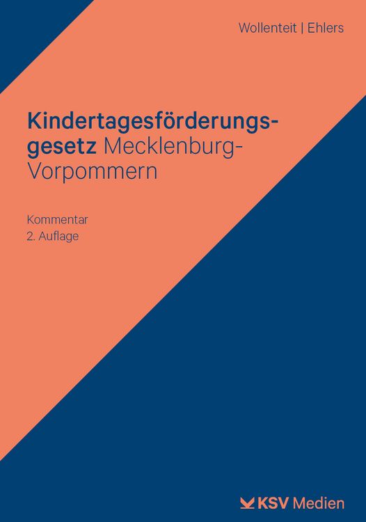 Produktbild: Kindertagesf&ouml;rderungsgesetz Mecklenburg-Vorpommern