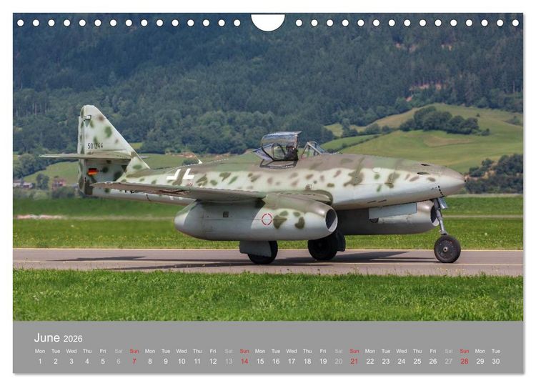 Produktbild: The Flying Legends (Wall Calendar 2026 DIN A4 landscape), CALVENDO 12 Month Wall Calendar