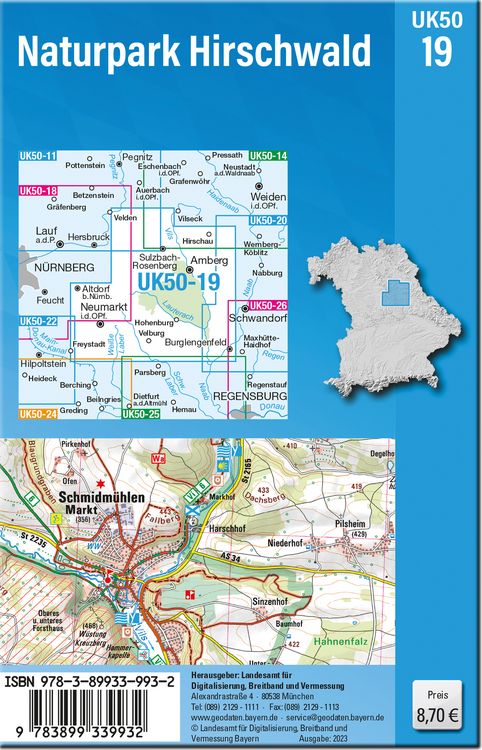 Produktbild: UK50-19 Naturpark Hirschwald
