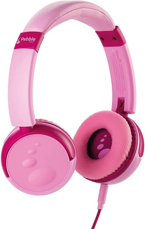 Produktbild: Pebble Gear - KIDS HEADPHONES, Kinder-Kopfh&ouml;rer, Stereo, pink