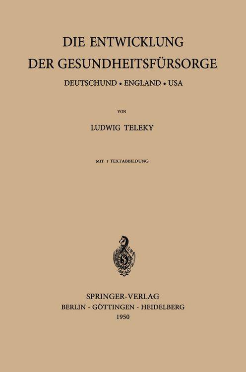 Produktbild: Die Entwicklung der Gesundheitsf&uuml;rsorge