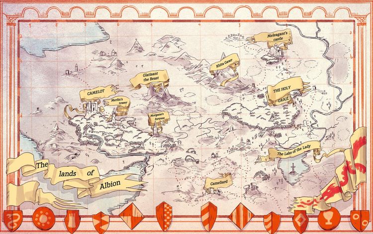 Produktbild: The Atlas of the Imaginary Places
