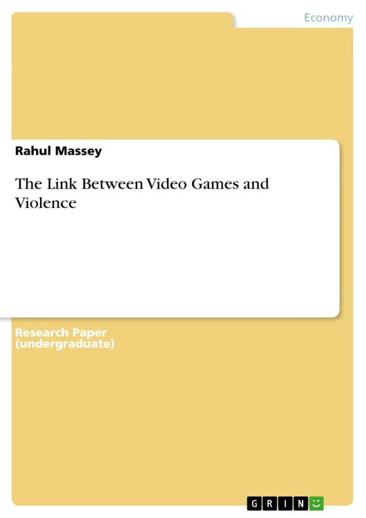 Produktbild: The Link Between Video Games and Violence