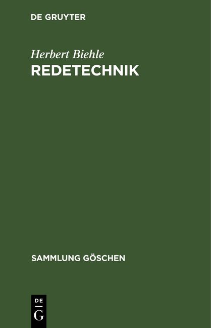 Produktbild: Redetechnik