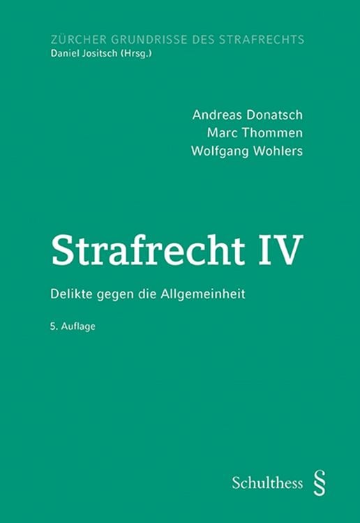 Produktbild: Strafrecht IV