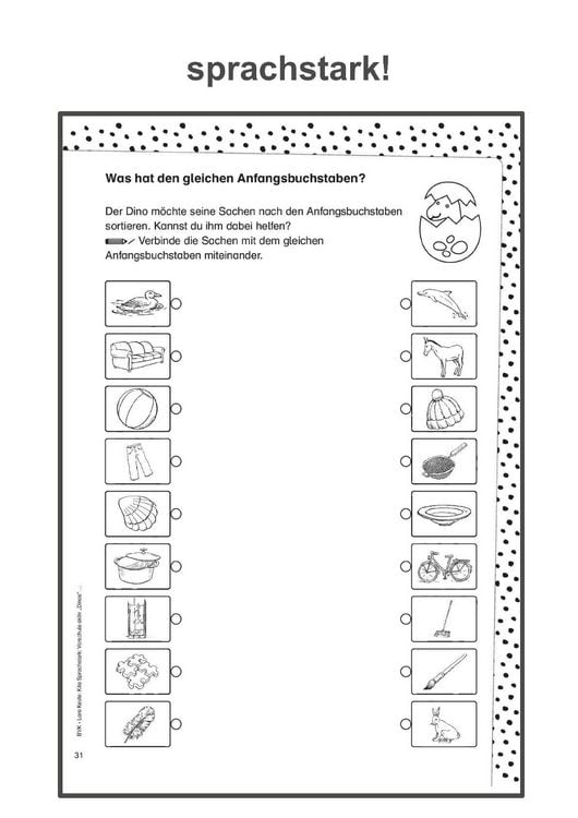 Produktbild: Kita Sprachstark: Vorschule aktiv Dinos