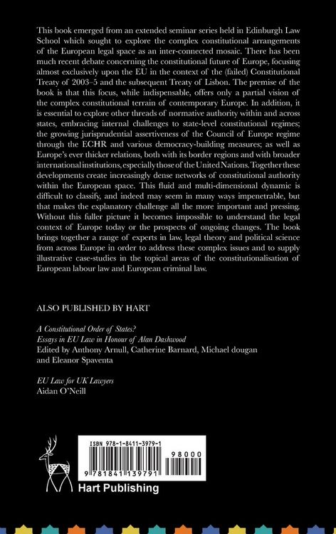 Produktbild: Europe's Constitutional Mosaic