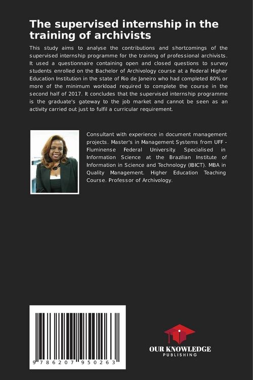 Produktbild: The supervised internship in the training of archivists