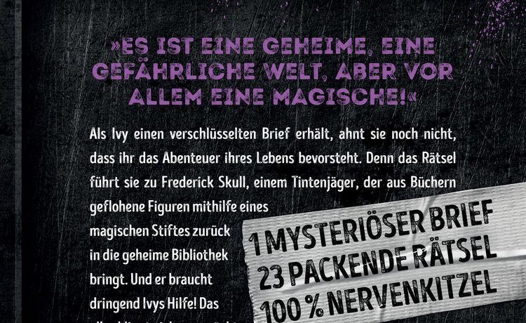 Produktbild: Die Tintenj&auml;ger: L&ouml;se das R&auml;tsel der magischen Bibliothek