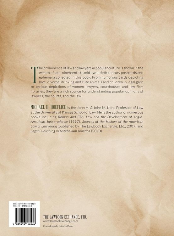 Produktbild: The Law in Postcards & Ephemera 1890-1962