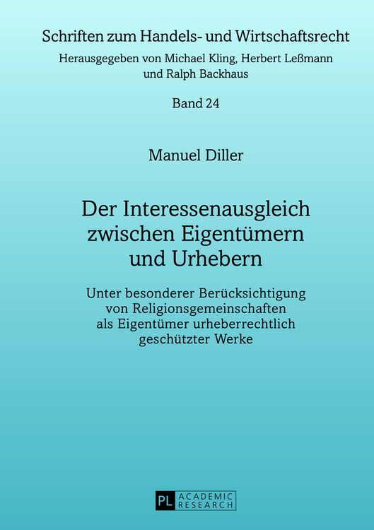 Produktbild: Der Interessenausgleich zwischen Eigentuemern und Urhebern
