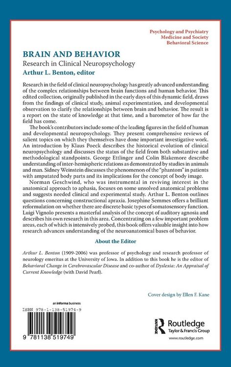 Produktbild: Brain and Behavior