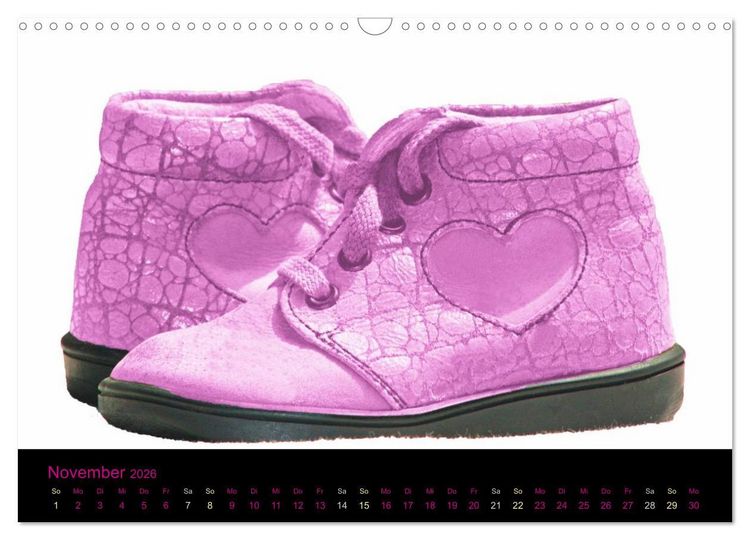 Produktbild: Schuhe - Schritt f&uuml;r Schritt durch das Jahr (Wandkalender 2026 DIN A3 quer), CALVENDO Monatskalender