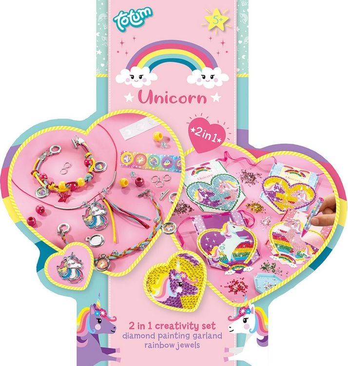 Produktbild: Creativity Einhorn Schmuck- & Diamantbasteln