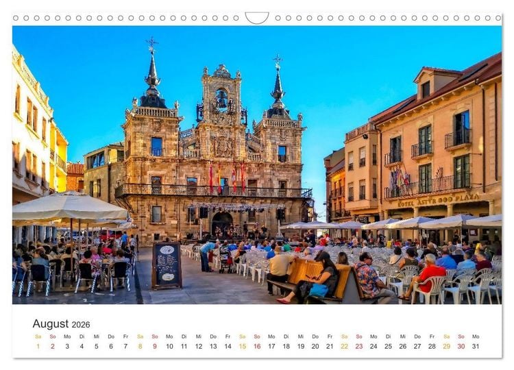Produktbild: Camino de Santiago - Jakobsweg (Wandkalender 2026 DIN A3 quer), CALVENDO Monatskalender