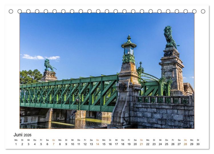 Produktbild: Otto Wagners Wien (Tischkalender 2026 DIN A5 quer), CALVENDO Monatskalender