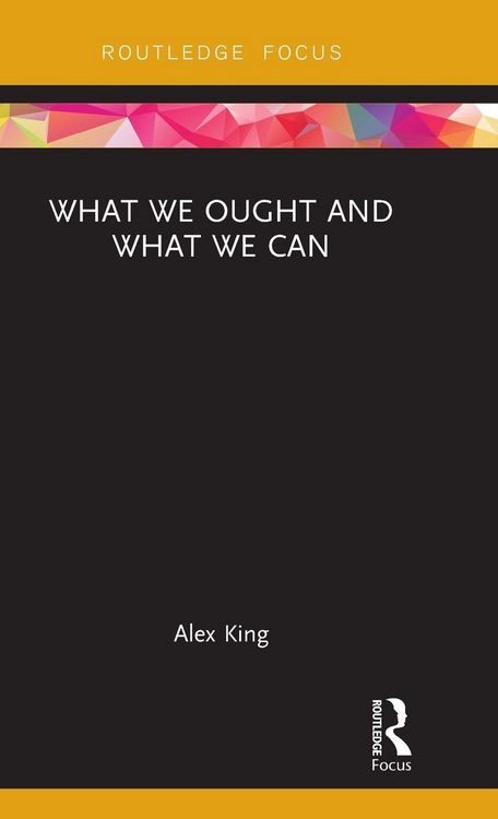 Produktbild: What We Ought and What We Can