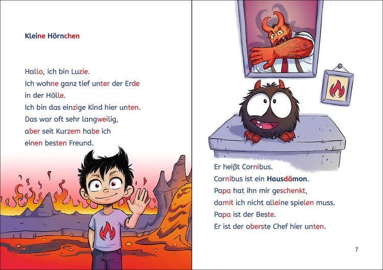 Produktbild: Lesel&ouml;wen 2. Klasse - Ein teuflisches Abenteuer