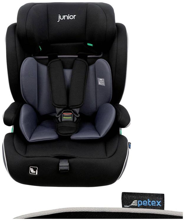 Produktbild: Petex Supreme Plus 1151 ISOFIX schwarz HDPE nach ECE R129 Kindersitz Schwarz