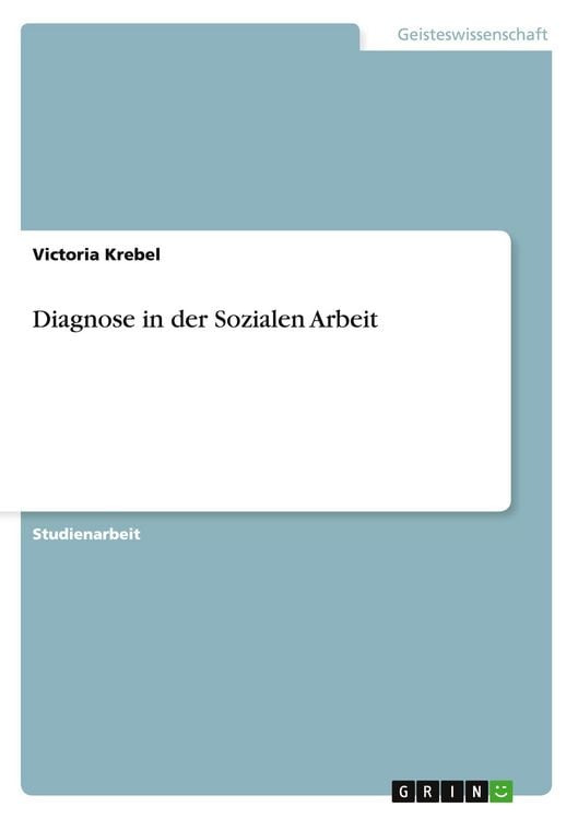 Produktbild: Diagnose in der Sozialen Arbeit