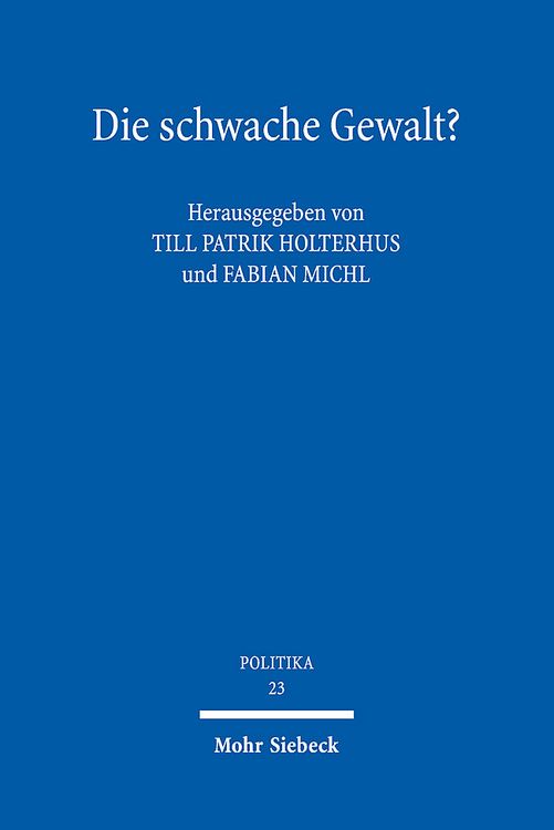 Produktbild: Die schwache Gewalt?