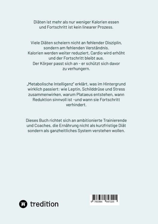 Produktbild: Metabolische Intelligenz