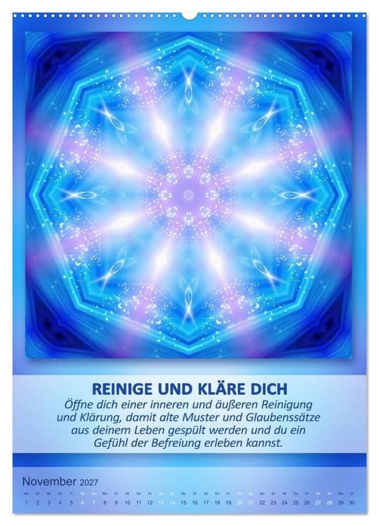 Produktbild: Light Energy Mandalas - Kalender - Vol. 2 (Wandkalender 2027 DIN A2 hoch), CALVENDO Monatskalender