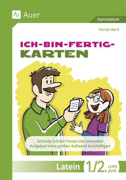Produktbild: Ich-bin-fertig-Karten Latein Lernjahr 1-2