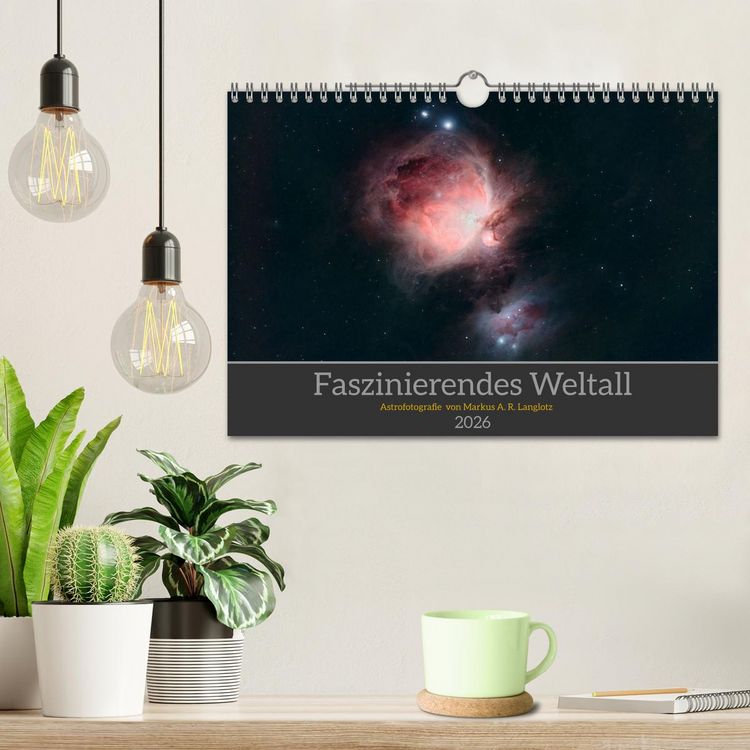 Produktbild: Faszinierendes Weltall (Wandkalender 2026 DIN A4 quer), CALVENDO Monatskalender