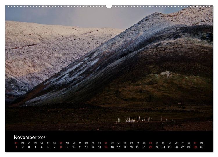 Produktbild: Gr&ouml;nland by Andr&eacute; Poling (hochwertiger Premium Wandkalender 2026 DIN A2 quer), Kunstdruck in Hochglanz