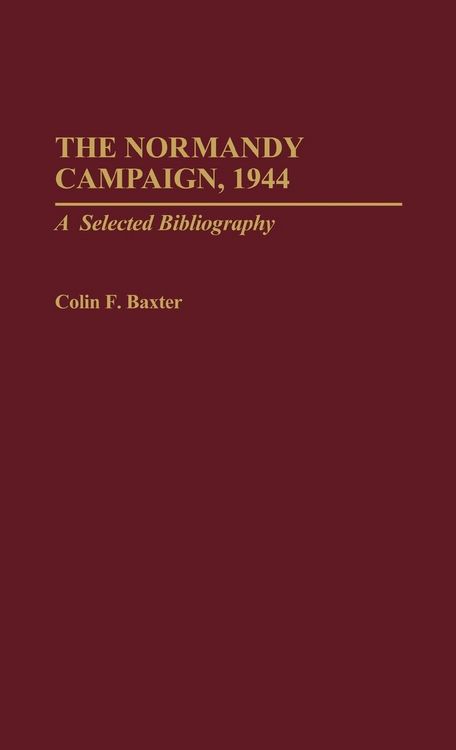 Produktbild: The Normandy Campaign, 1944