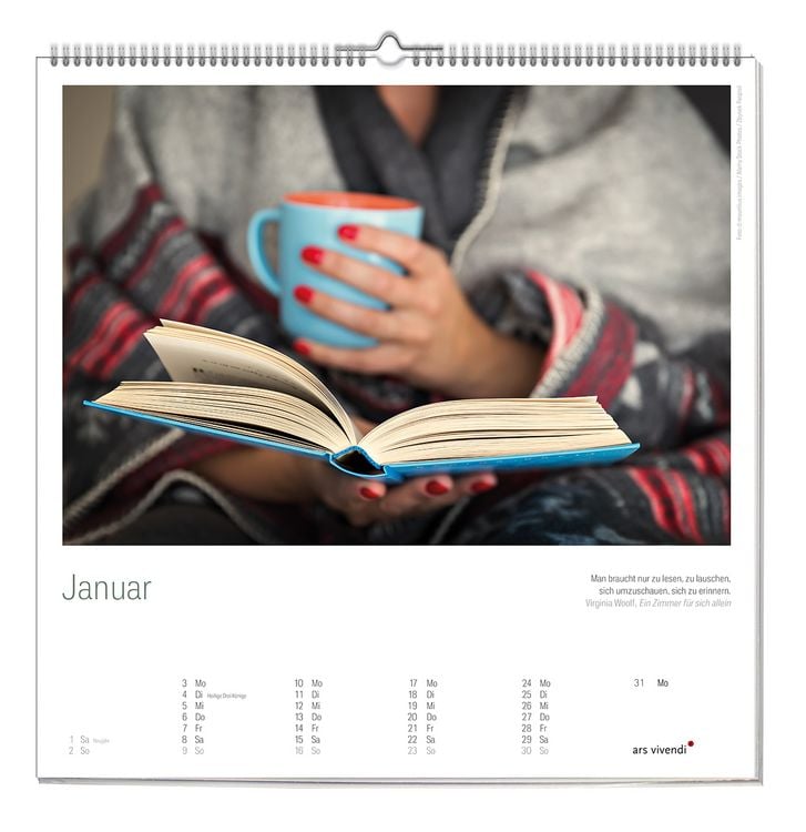 Produktbild: Literarischer Lesen Kalender 2027