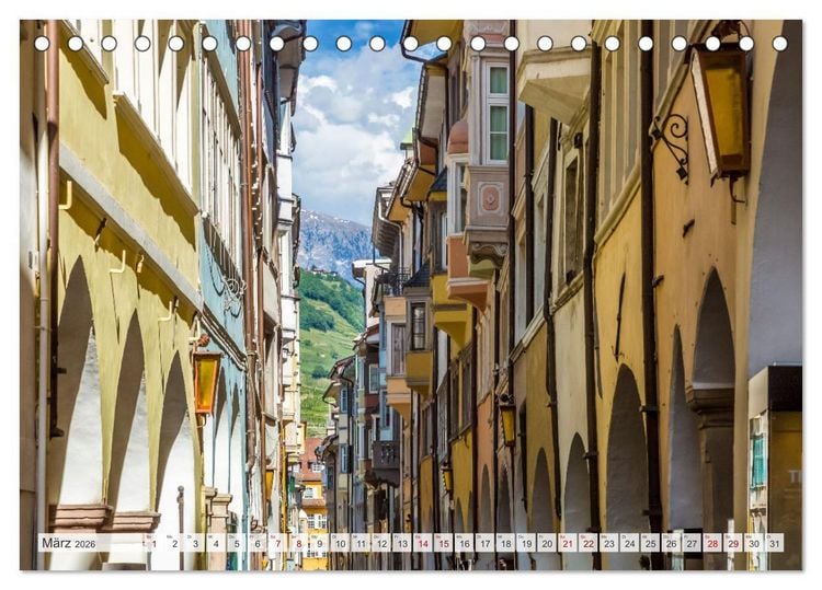 Produktbild: MAGISCHES S&Uuml;DTIROL (Tischkalender 2026 DIN A5 quer), CALVENDO Monatskalender