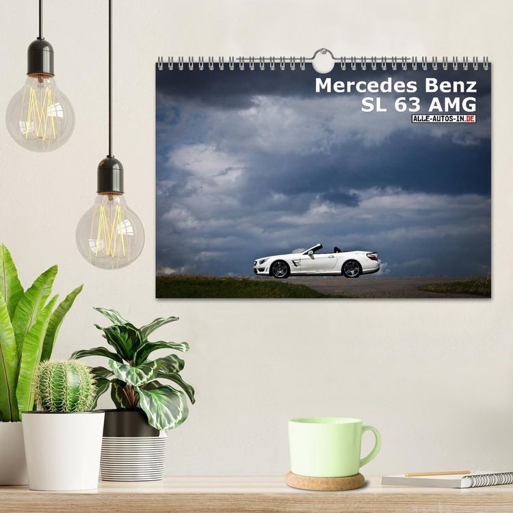 Produktbild: Mercedes-Benz SL 63 AMG (Wandkalender 2026 DIN A4 quer), CALVENDO Monatskalender
