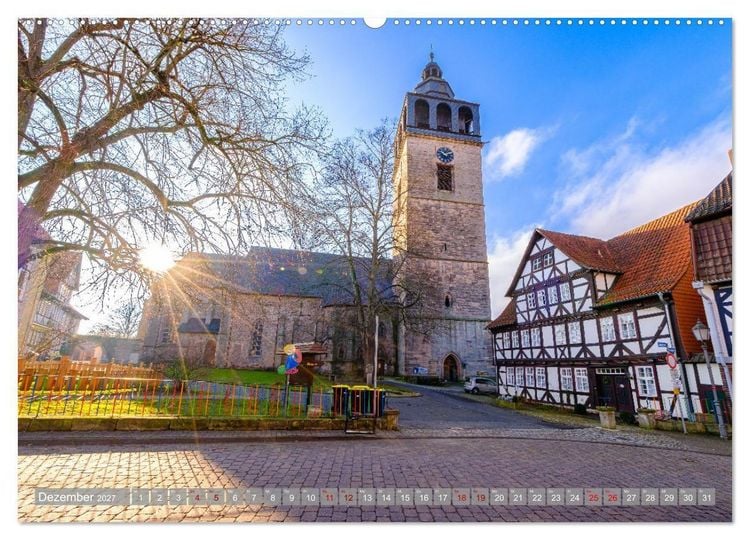 Produktbild: Ein Blick auf Bad Sooden-Allendorf (hochwertiger Premium Wandkalender 2027 DIN A2 quer), Kunstdruck in Hochglanz
