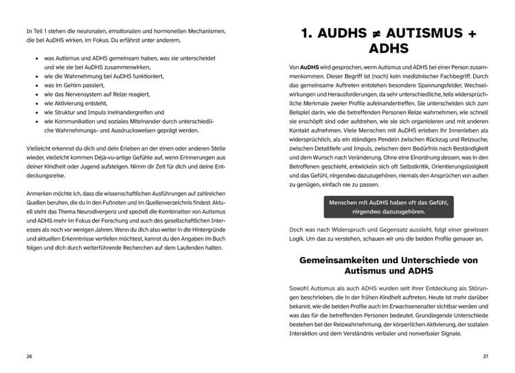 Produktbild: Leben mit AuDHS