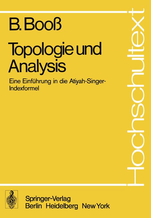 Produktbild: Topologie und Analysis