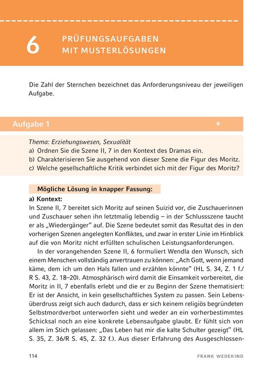 Produktbild: Fr&uuml;hlings Erwachen von Frank Wedekind - Textanalyse und Interpretation
