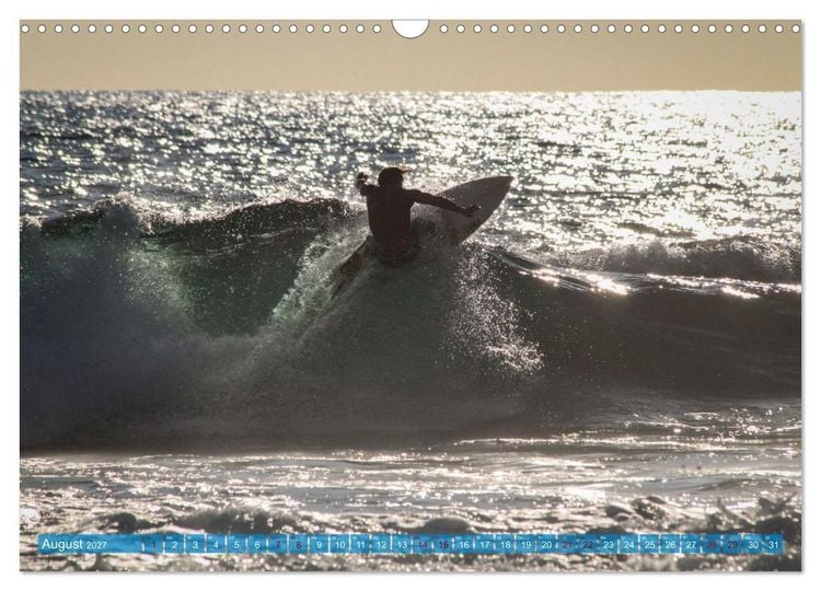 Produktbild: Hawaii&acute;s Surfer (Wandkalender 2027 DIN A3 quer), CALVENDO Monatskalender