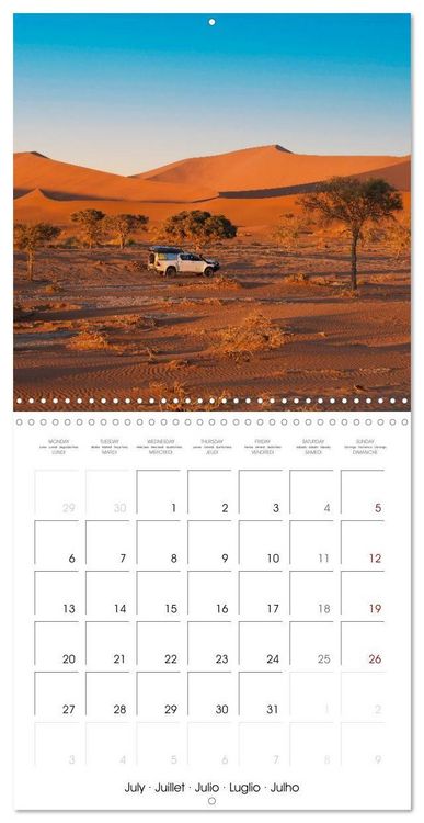 Produktbild: Namibian Adventure (Wall Calendar 2026 12 &times; 12 Inch) CALVENDO 12 Month Wall Calendar