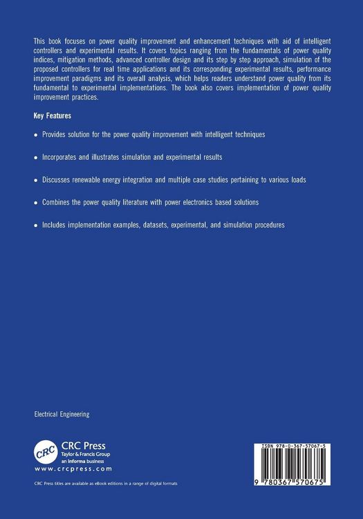 Produktbild: Computational Paradigm Techniques for Enhancing Electric Power Quality