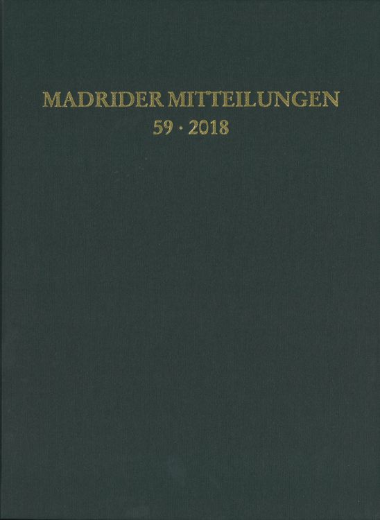Produktbild: Madrider Mitteilungen