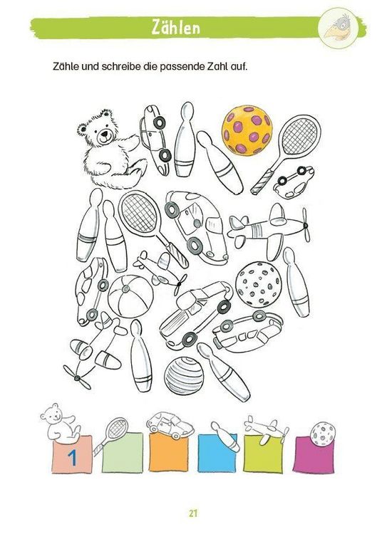 Produktbild: Mein gro&szlig;es Schulstartbuch mit Rabe Linus