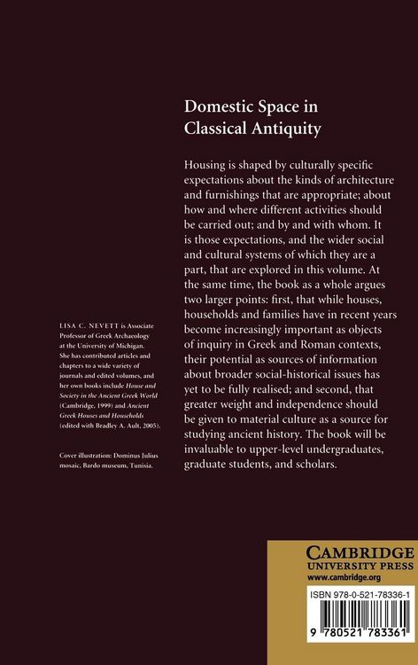 Produktbild: Domestic Space in Classical Antiquity