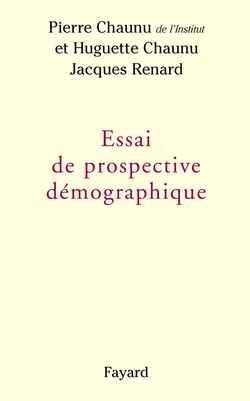 Produktbild: Essai de prospective d&eacute;mographique