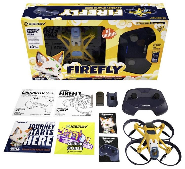 Produktbild: Hisingy Firefly Smart Race Copter RtF Einsteiger