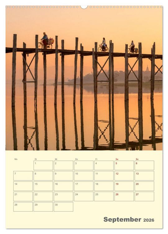 Produktbild: S&Uuml;DOSTASIEN - Mein URLAUBSPLANER (Wandkalender 2026 DIN A2 hoch), CALVENDO Monatskalender