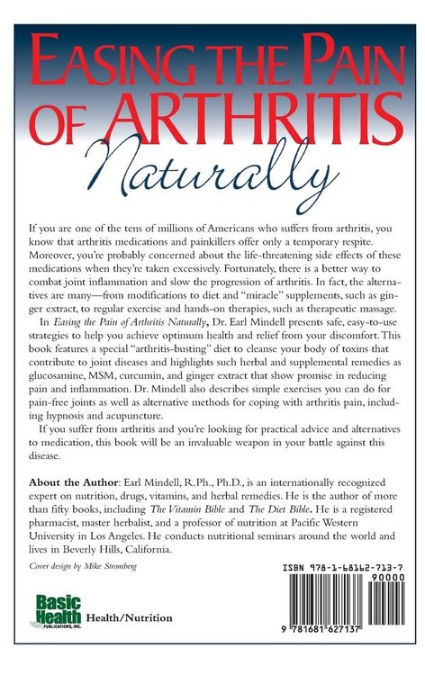 Produktbild: Easing the Pain of Arthritis Naturally